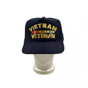 Vintage Vietnam Veteran snapback hat